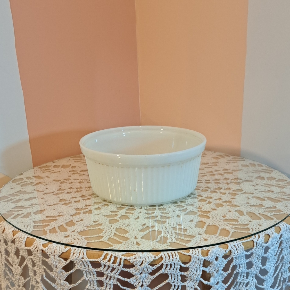 Anchor Hocking White Ramekin